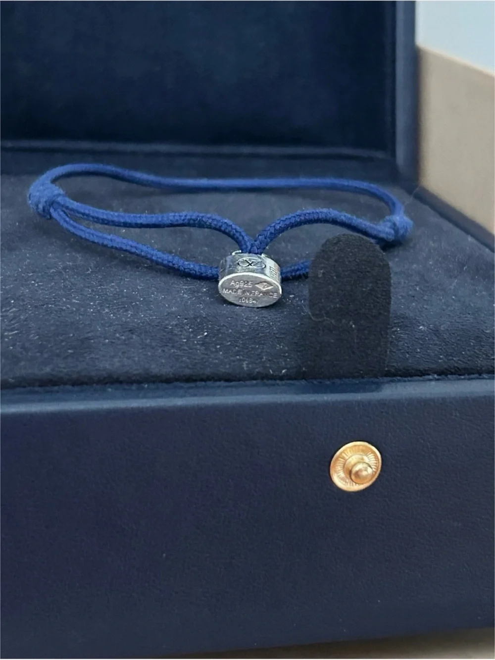 Louis Vuitton X UNICEF 925 Sterling Silver Lockit Bracelet